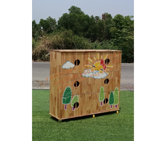 Tủ kệ MONTESSORI - 12