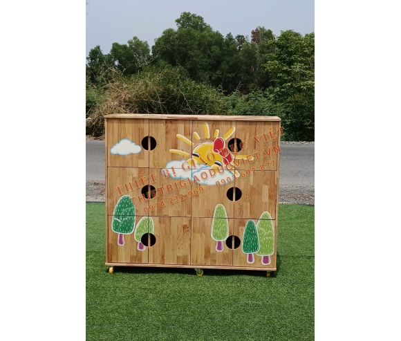 Tủ kệ MONTESSORI - 12