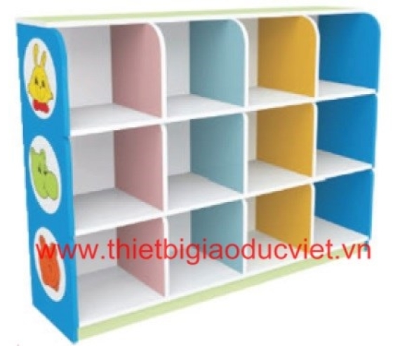 Kệ gỗ mầm non-KT23