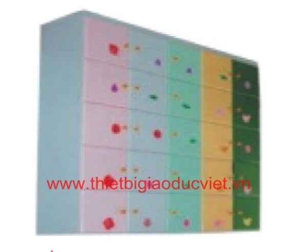 Kệ gỗ mầm non-KT28
