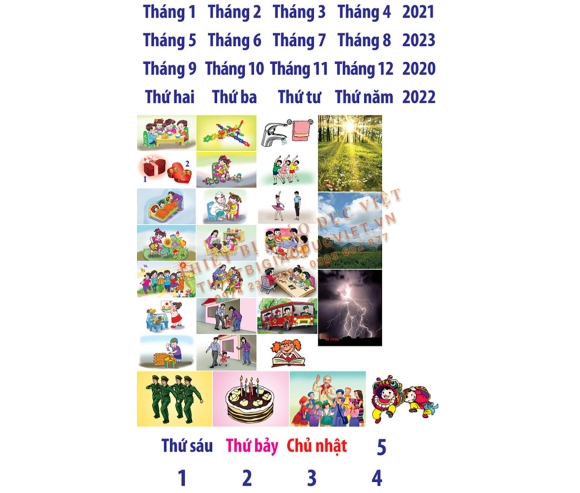 Hàng giấy TBGD mầm non - 06