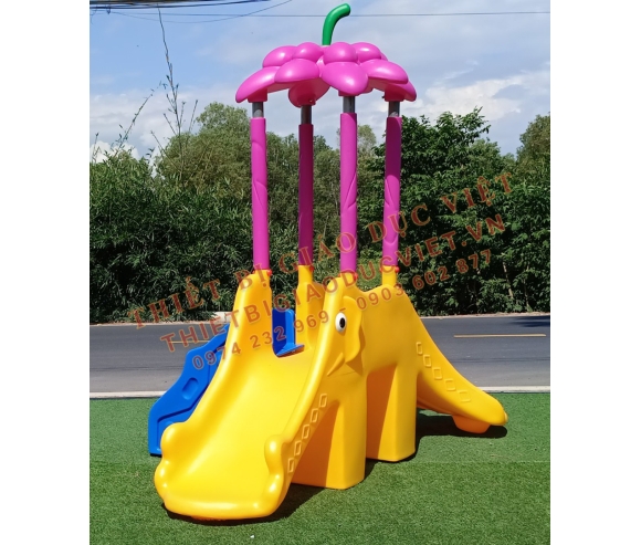 Cầu trượt mini cho bé - 14