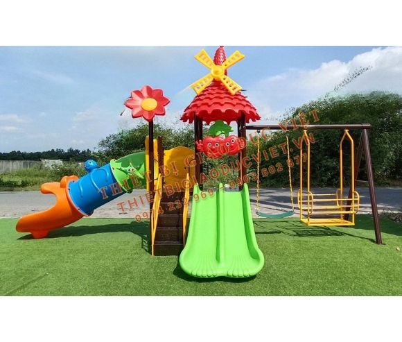 Bộ cầu trượt liên hoàn - 23