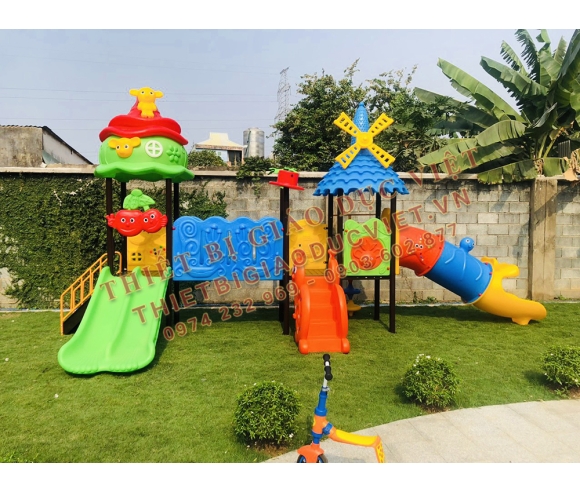 Bộ cầu trượt liên hoàn - 25