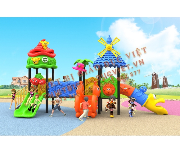 Bộ cầu trượt liên hoàn - 25