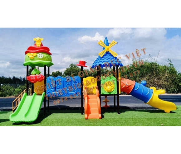 Bộ cầu trượt liên hoàn - 25