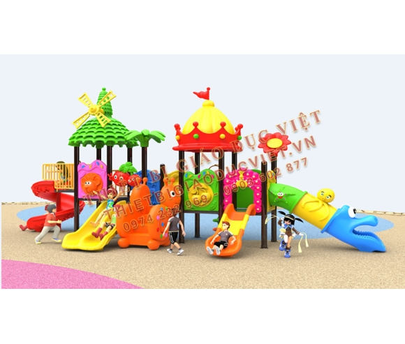 Bộ cầu trượt liên hoàn - 28