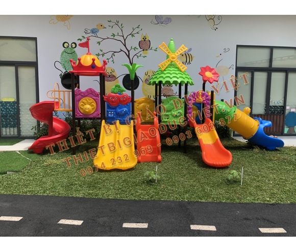Bộ cầu trượt liên hoàn - 28