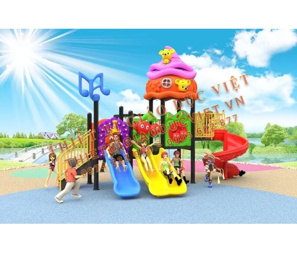 Bộ cầu trượt liên hoàn - 30