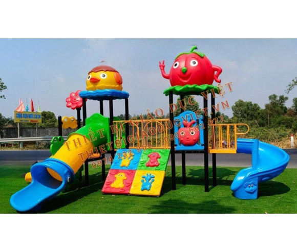 Bộ cầu trượt liên hoàn - 35